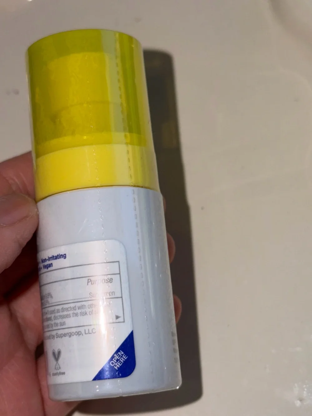 Supergoop! SPF 40 Mini Defense Refresh (Re)setting Mist